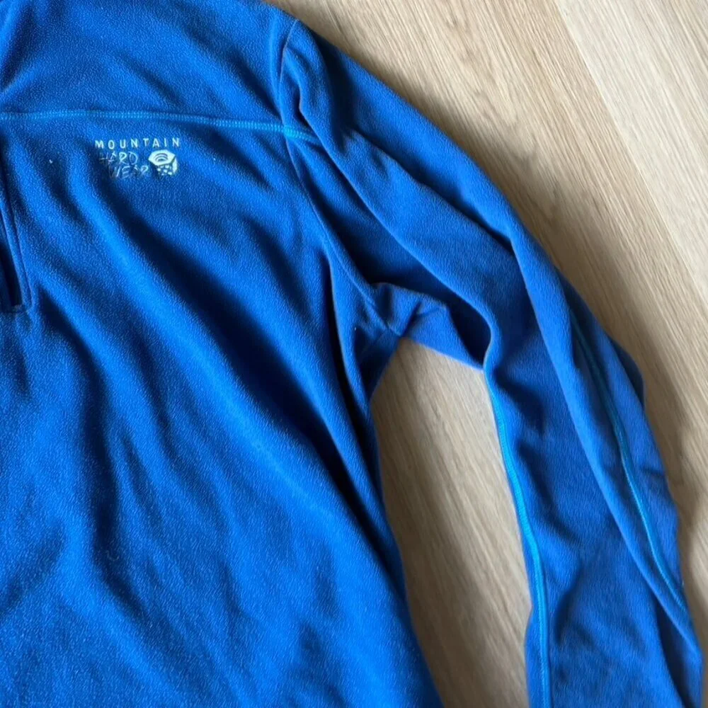 ** Mountain Hardwear quarter zip fleece pullover Blue Large